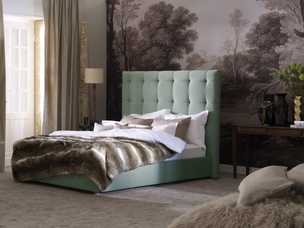 ScheuberAG_Schramm_Bett Origins QuadroPlus Knopfheftung Ole