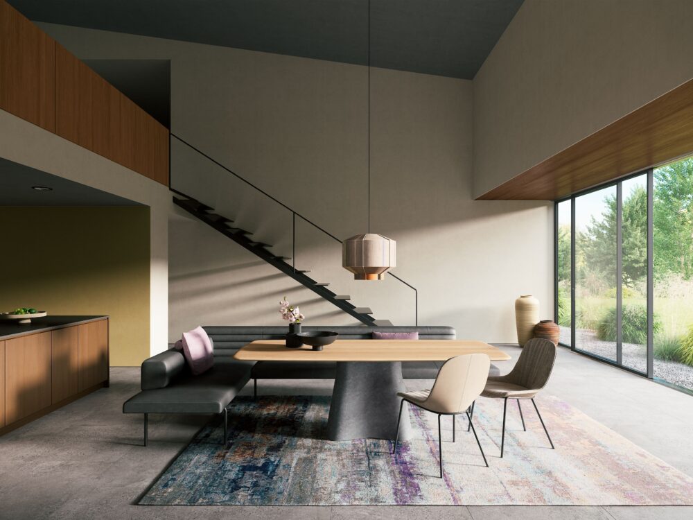 ScheuberAG_Walter Knoll_Tisch Tembea und Stühle Sheru